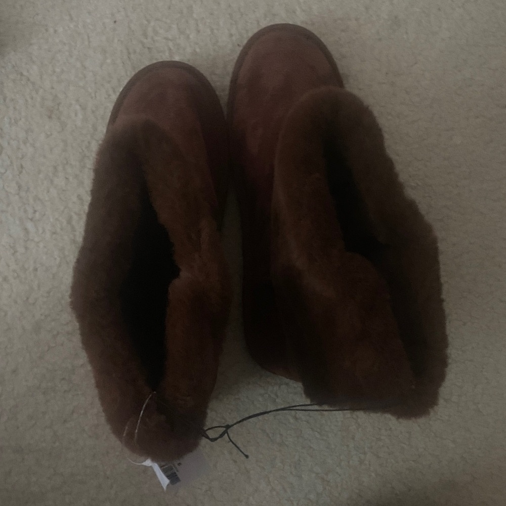 New York & Company Brown Ankle Boots